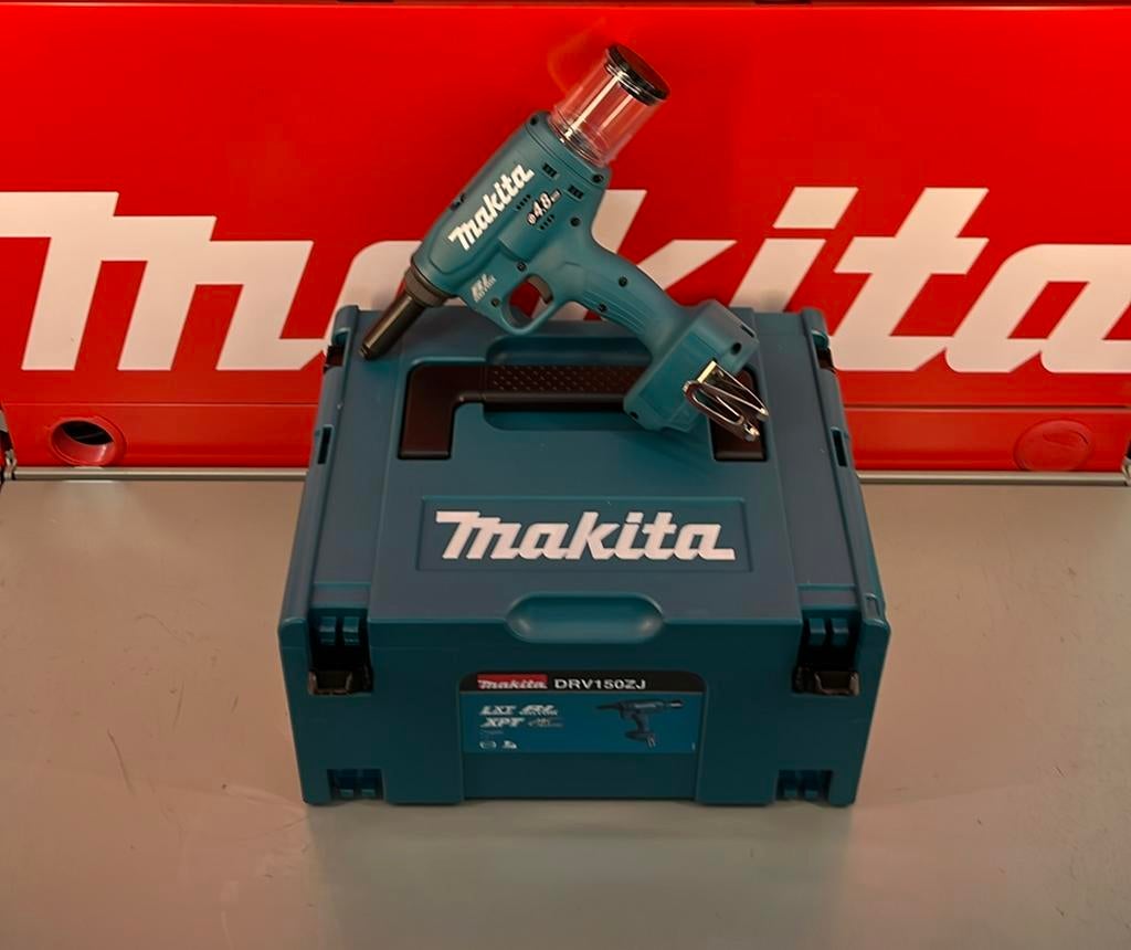 18 V Blindklinknageltang / Popnageltang Makita DRV150ZJ, Info@makita.nl, Nieuw, Park Forum 1101, Makita Nederland