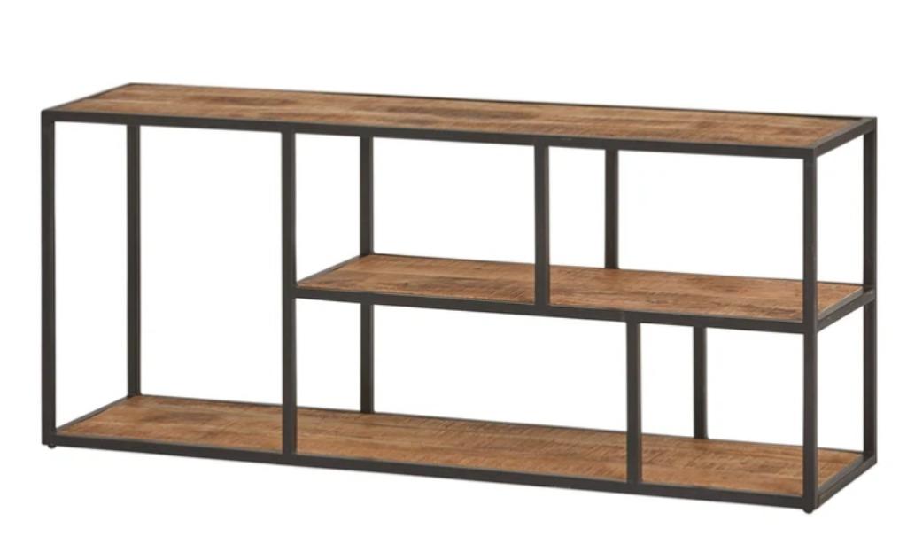 TV Dressoir / Meubel | Mangohout | 140cm | PRIJSPAKKER !, Overige houtsoorten, 100 tot 150 cm, Nieuw, Ophalen of Verzenden