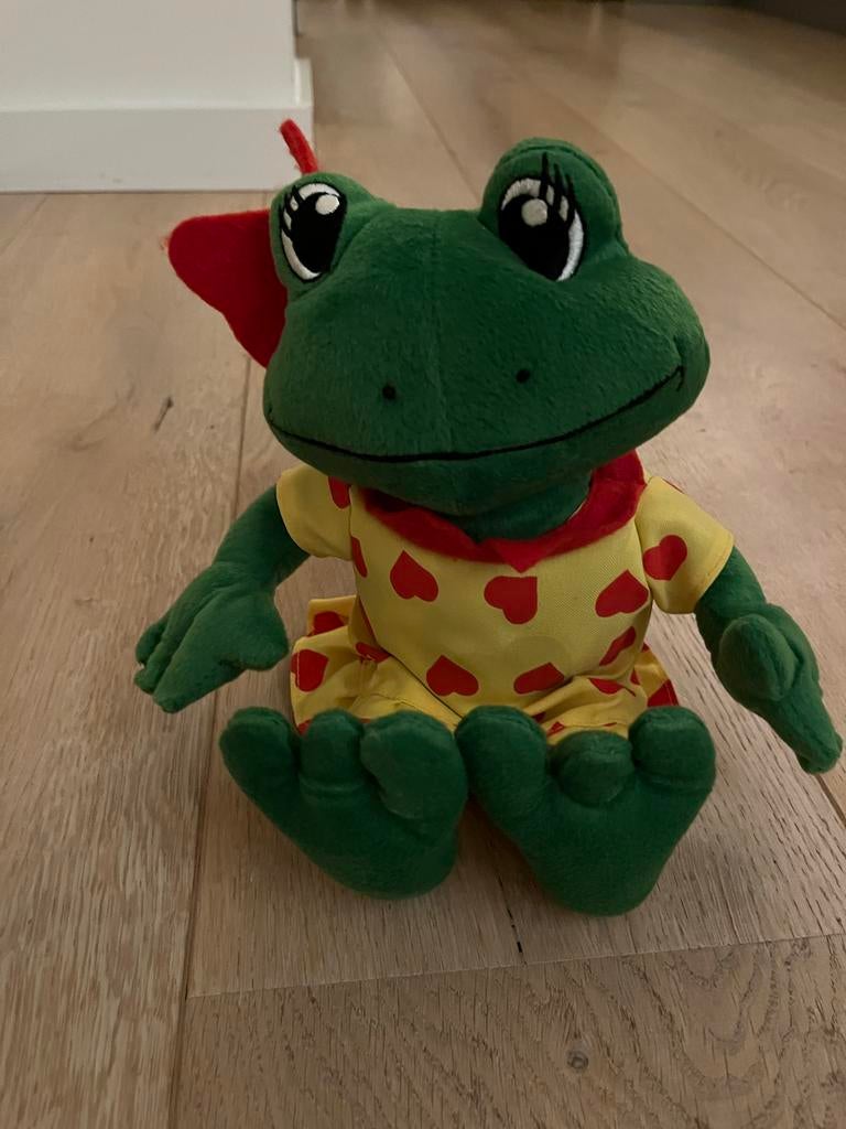 Originele Kikker Knuffel Duinrel - Zeldzaam!, Ophalen of Verzenden, Zo goed als nieuw, Kikker