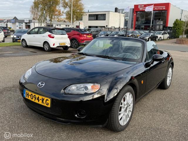 Mazda MX-5 1.8 Exclusive, Auto's, Mazda, Achterwielaandrijving, Gebruikt, Zwart, 4 cilinders