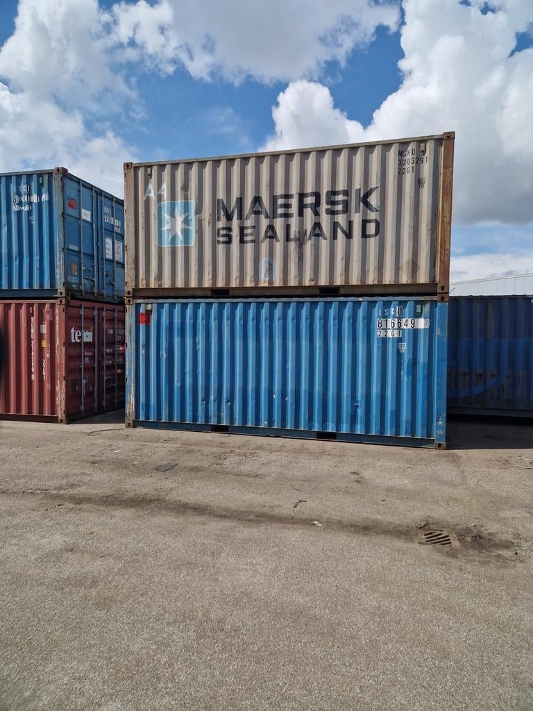 Diverse 20FT en 40FT containers aangeboden., Zakelijke goederen, Machines en Bouw | Keten en Containers, Ophalen