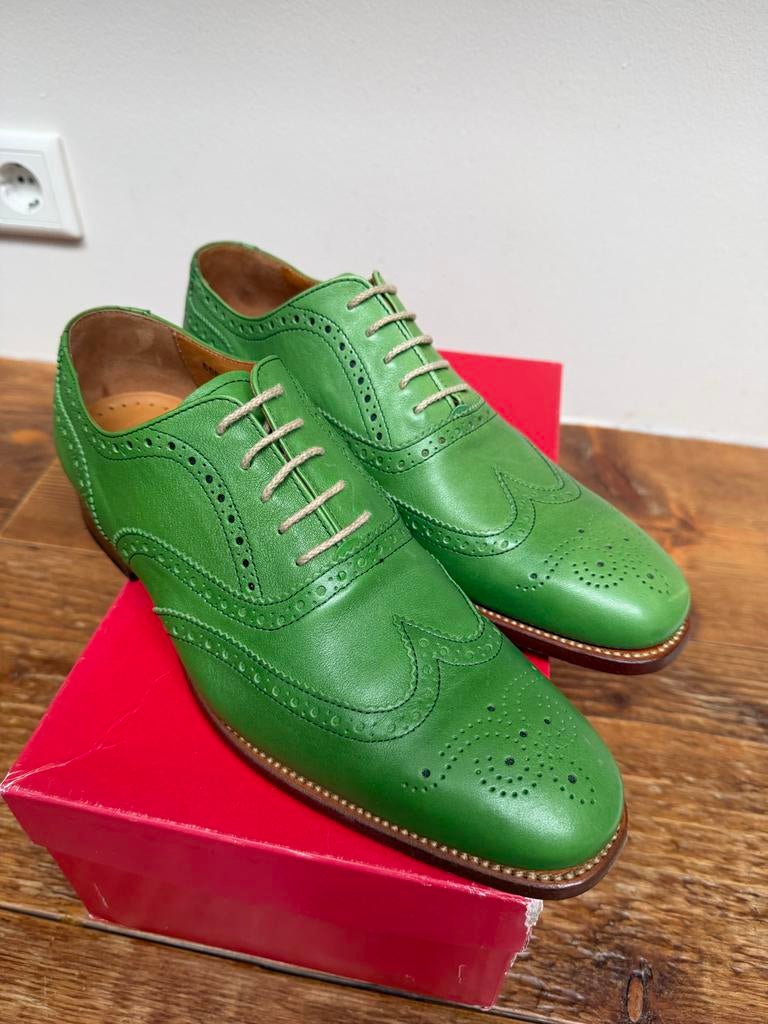 O’Quirey schoenen bij Jan Palmen, nieuw groen, Overige kleuren, Nieuw, Ophalen of Verzenden, Veterschoenen