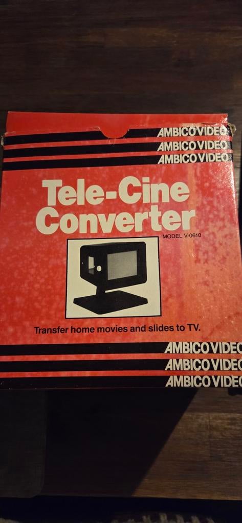 Tele-Cine Converter - Super 8 Filmpjes Digitaliseren, Ophalen of Verzenden, Gebruikt