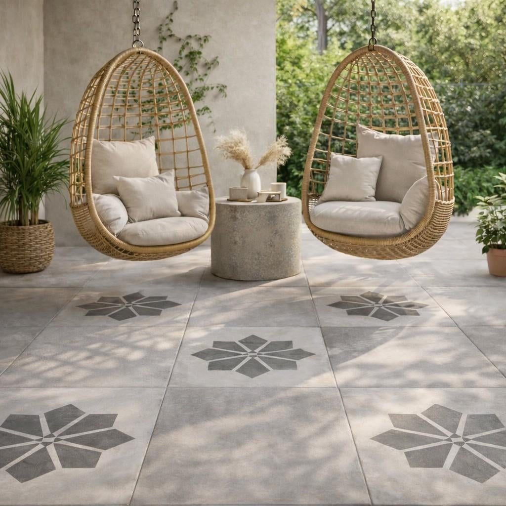 Etoile Silver base GeoCeramica, Tuin en Terras, Keramiek, Nieuw, Ophalen of Verzenden, 10 m² of meer