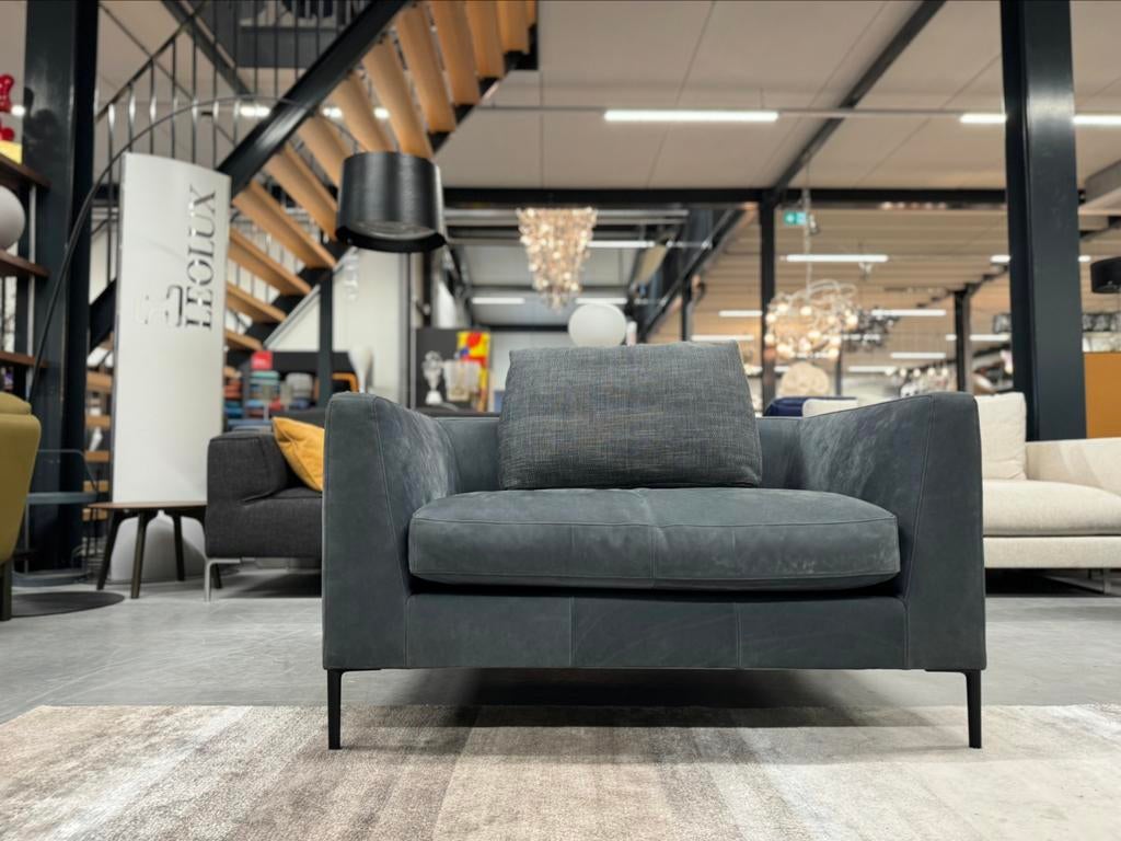 Showmodel Montis Daley 1,5 Zits bank leer Design Loveseat