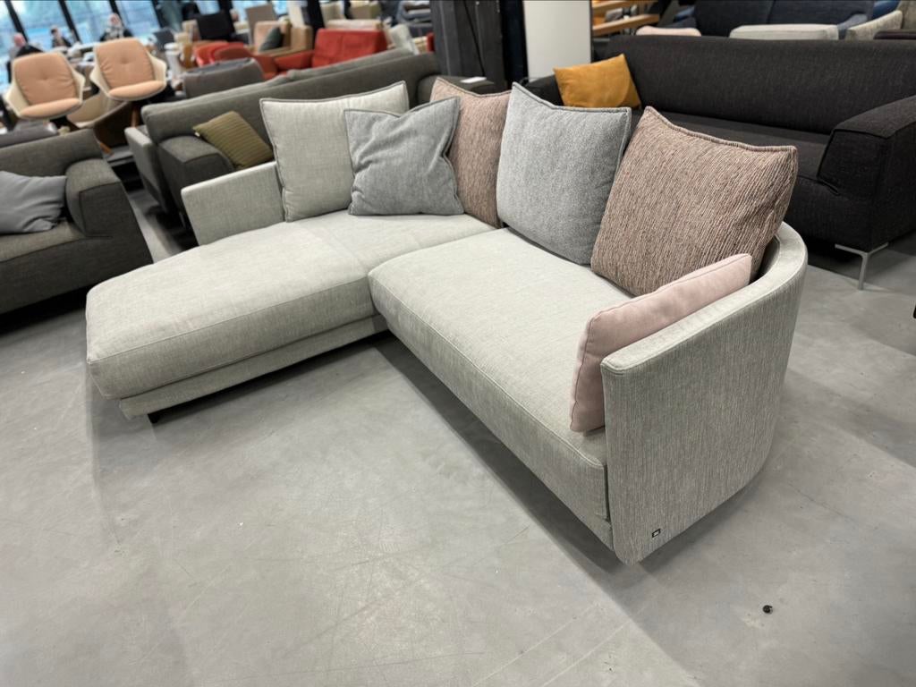 Nieuw Rolf Benz Onda Hoekbank stof Design Bank Lounge Plus, Ophalen of Verzenden, Nieuw, Hoekbank, Stof