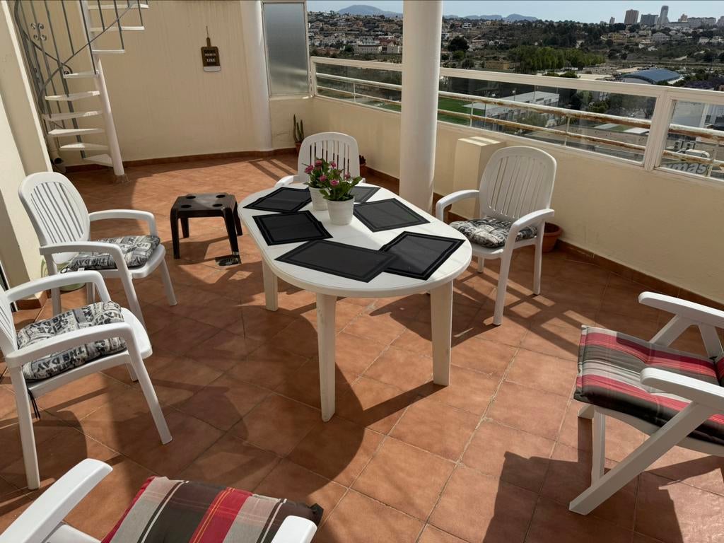 Last minute mei/juni appartement spanje / penthouse Calpe, Internet, Dorp, Costa Blanca, Appartement