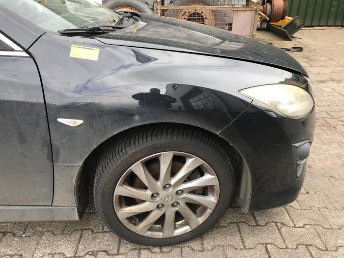 Scherm rechts-voor van een Mazda 6. (BN9RA), Ophalen of Verzenden, 3 maanden garantie, Gebruikt, Mazda