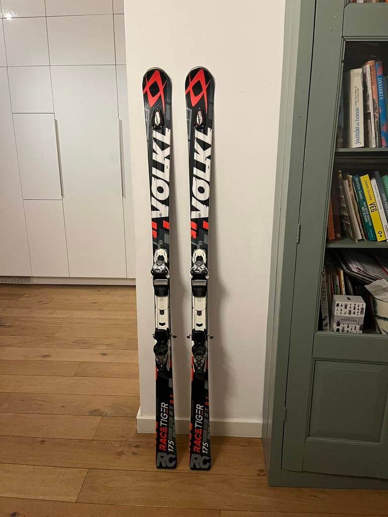 Völkl Racetiger RC 175 cm + Marker binding nette staat, Ophalen, 160 tot 180 cm, Gebruikt, Carve