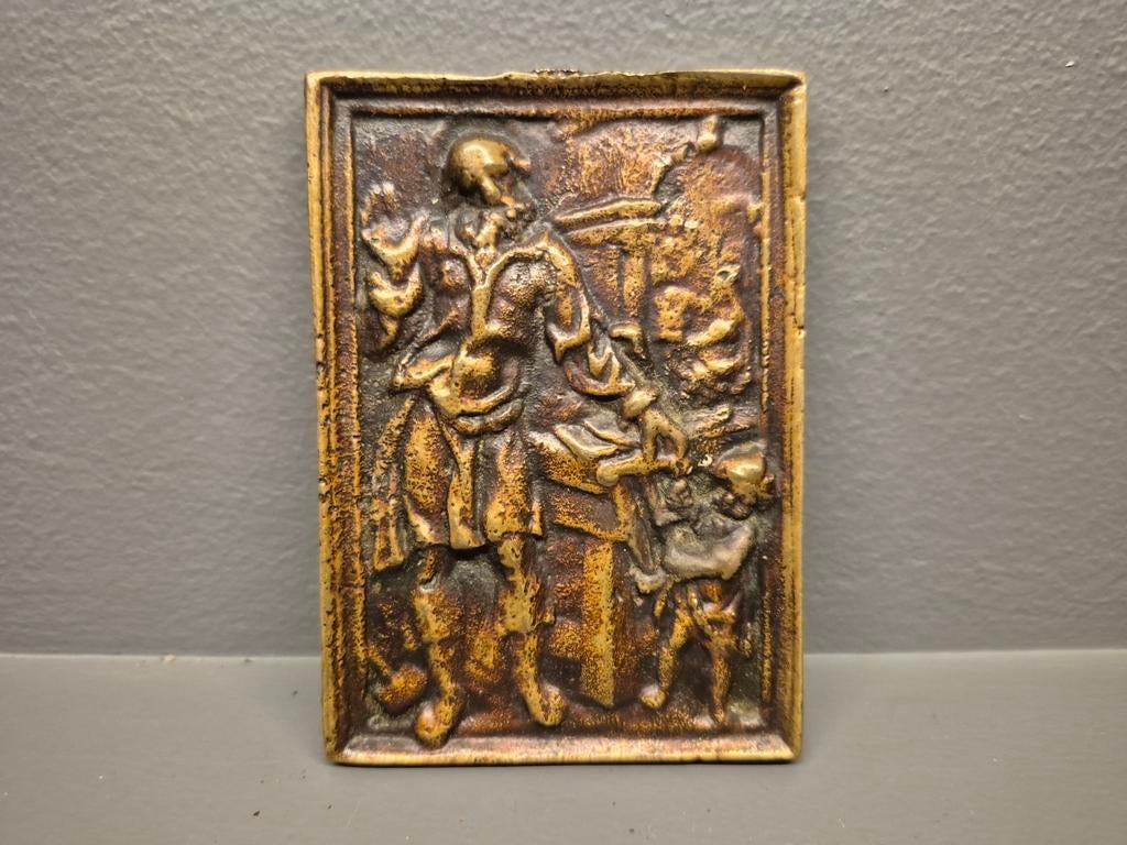 17de eeuws brons icoon, Ophalen of Verzenden