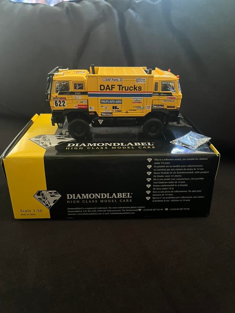 Dakar DAF 3300 Dubbelekop nr.622 van 1985!!, Verzenden, Nieuw, Bus of Vrachtwagen, Tekno