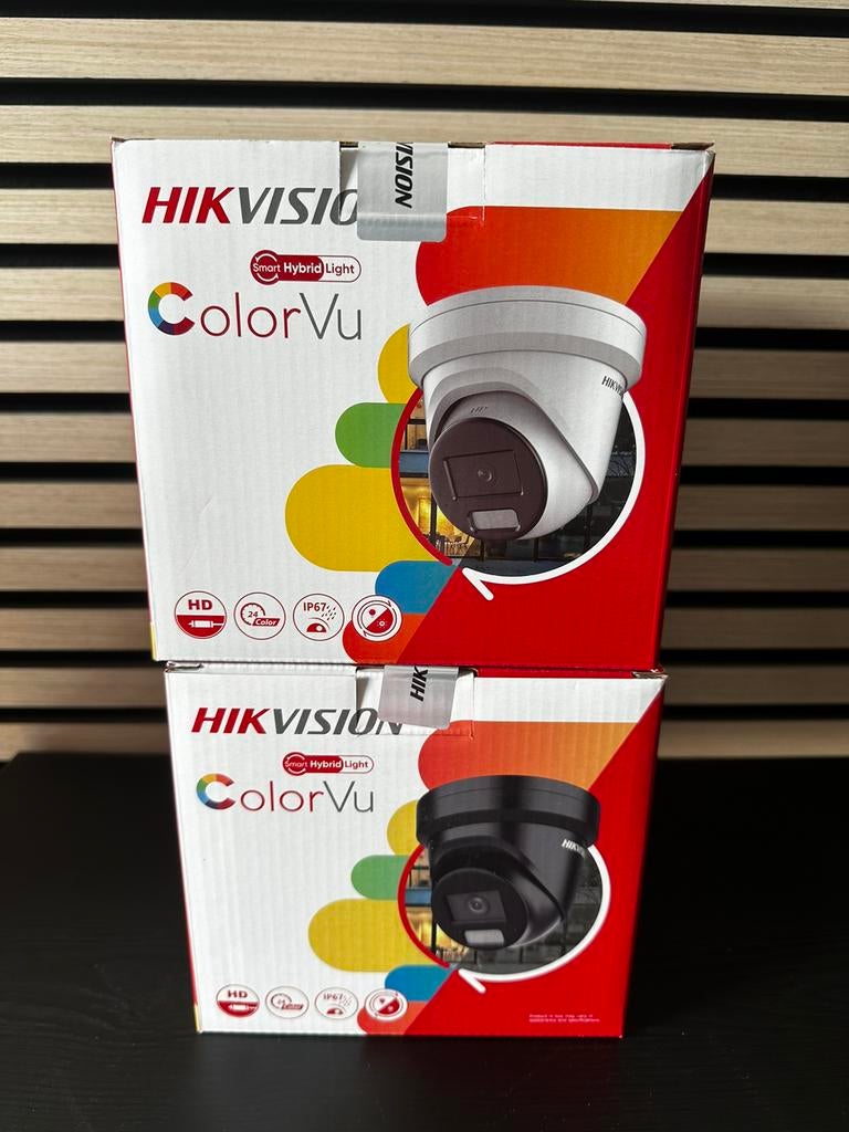Hikvision ColorVu Hybrid 4MP DS-2CD2347G2H-LISU/SL Alarm, Ophalen of Verzenden, Nieuw, Buitencamera