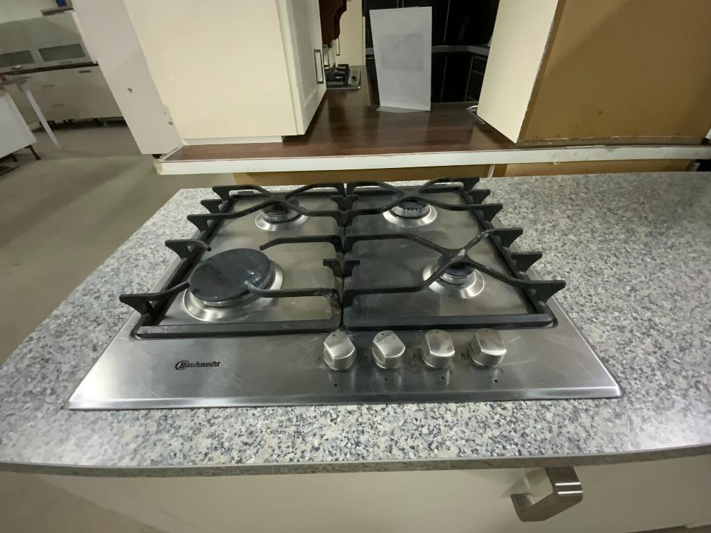 Complete keuken 2376 is nu afgeprijsd van €1449 naar €999, Wit, Hoekkeuken, Ophalen of Verzenden, Zo goed als nieuw