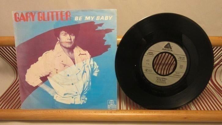 Gary Glitter, Be My Baby (single 7"), Cd's en Dvd's, Vinyl Singles, Gebruikt, Pop, 7 inch, Ophalen of Verzenden