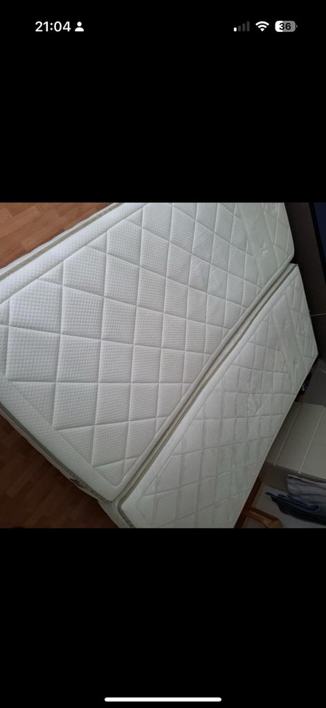 Auping maestro soft matras 1 persoons 90 - 210, Ophalen, 90 cm, Eenpersoons, 210 cm