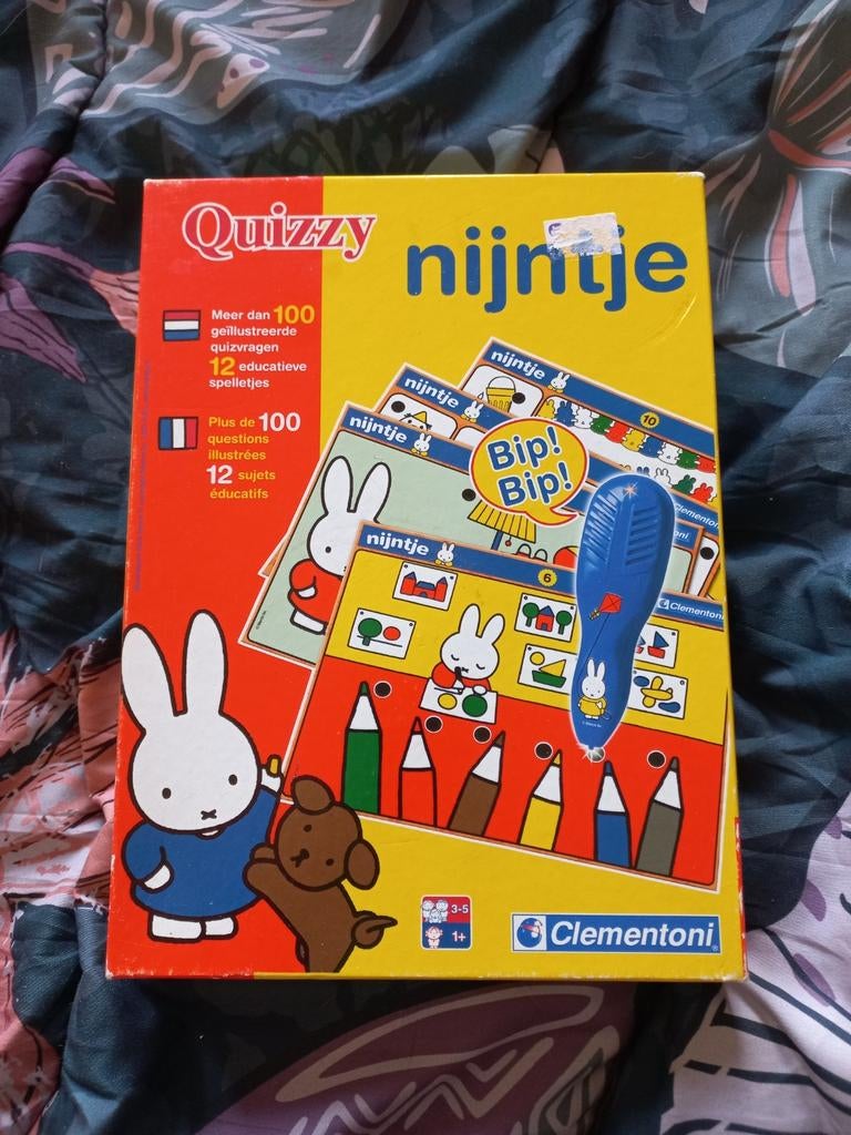 Quizzy Nijntje - Educatief spel, Ophalen of Verzenden, Zo goed als nieuw, Taal en Lezen, Met geluid