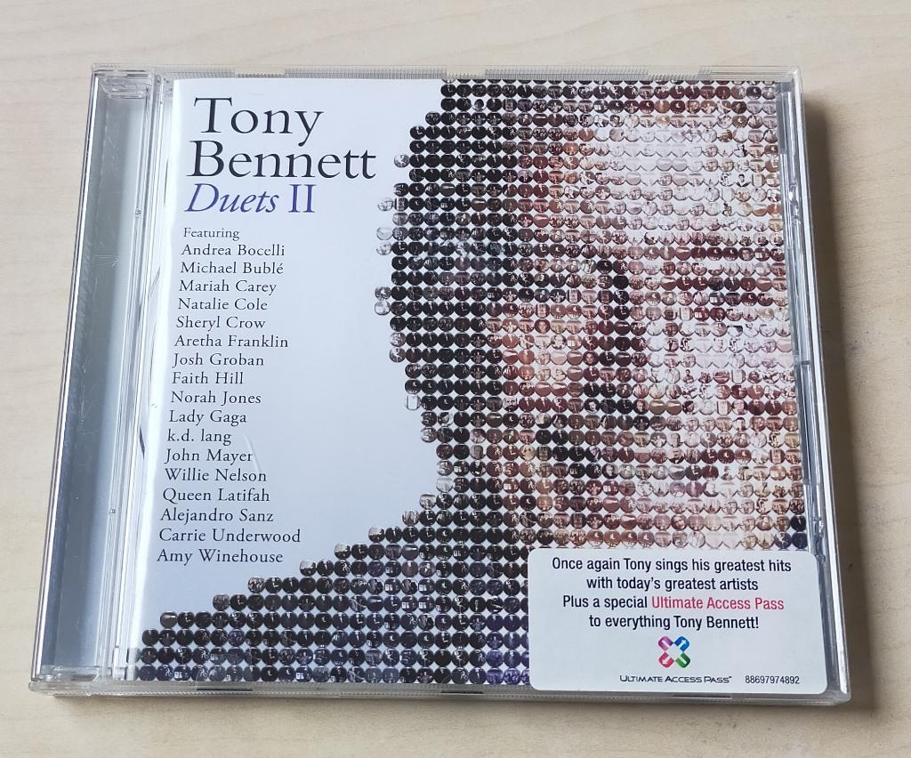 Tony Bennett - Duet II CD 2011 Sheryl Crow Lady Gaga KD Lang, Ophalen of Verzenden, Zo goed als nieuw