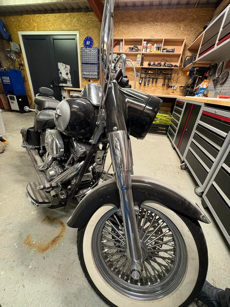 Harley-Davidson Fat Boy - 2002 -, Motoren, Motoren | Harley-Davidson, Particulier, Chopper, meer dan 35 kW, 2 cilinders, Minimaal motorrijbewijs A1