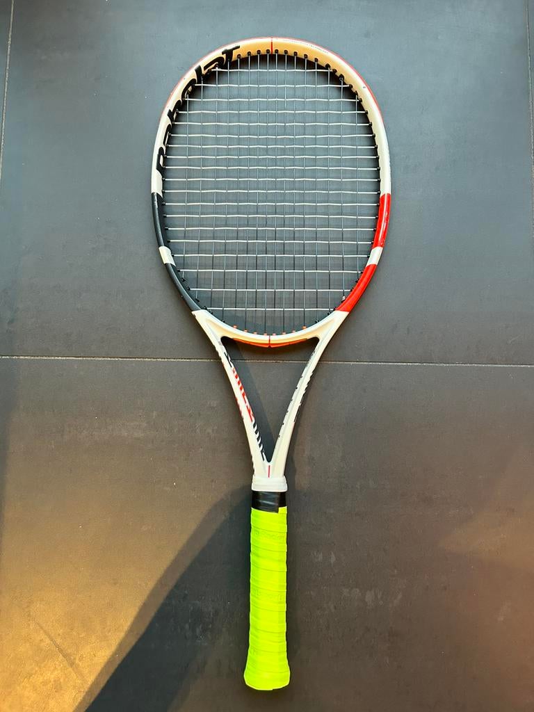 Babolat Pure Strike 16x19, Sport en Fitness, Tennis, Zo goed als nieuw, Racket, Babolat, L4, Ophalen of Verzenden