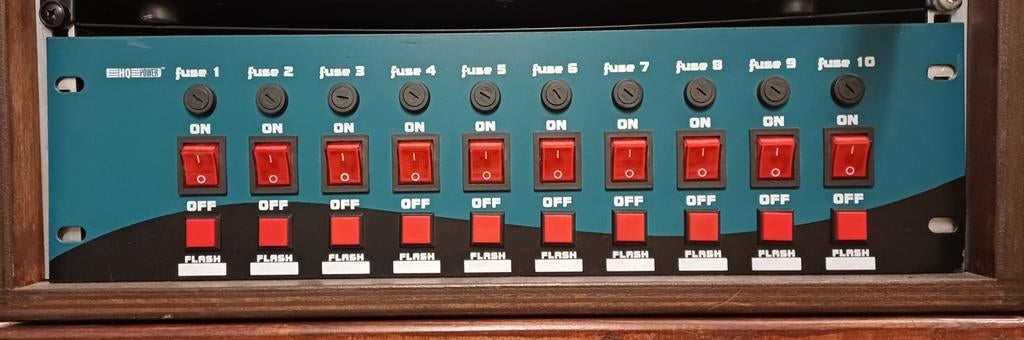 EHQ Power Switch. 10-voudig. Voor lichtinstallaties of stdio, Ophalen of Verzenden, Licht