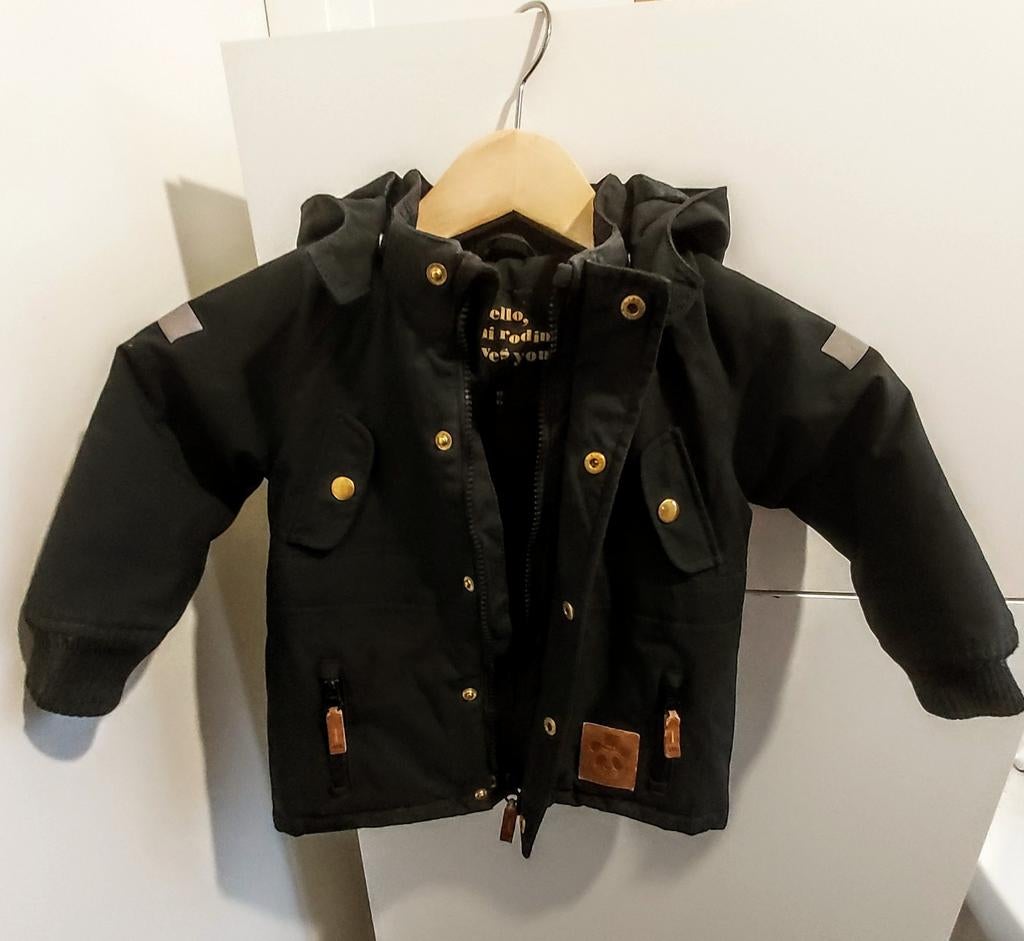 mini rodini jas maat 80, Ophalen of Verzenden, Gebruikt, Jongetje of Meisje, Jasje