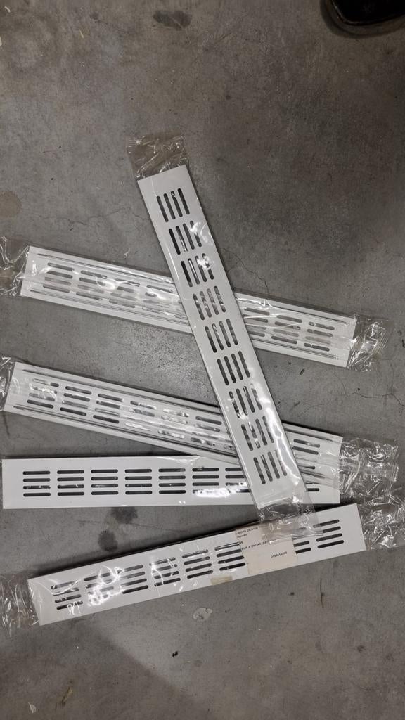 Aluminium Luchtrooster 450x70mm, Ophalen of Verzenden