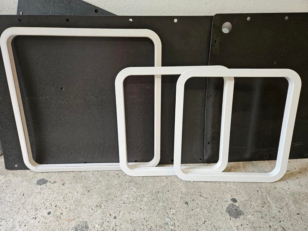 Deur Luik Raam frame lijst ABS kunststof camper caravan boot, Caravans en Kamperen, Ophalen of Verzenden, Zo goed als nieuw
