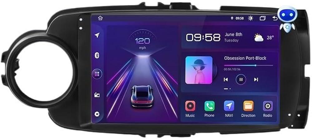 TOYOTA YARIS ALLE BOUWJAREN CARPLAY & ANDROID AUTO, Auto diversen, Autoradio's, Ophalen of Verzenden, Nieuw