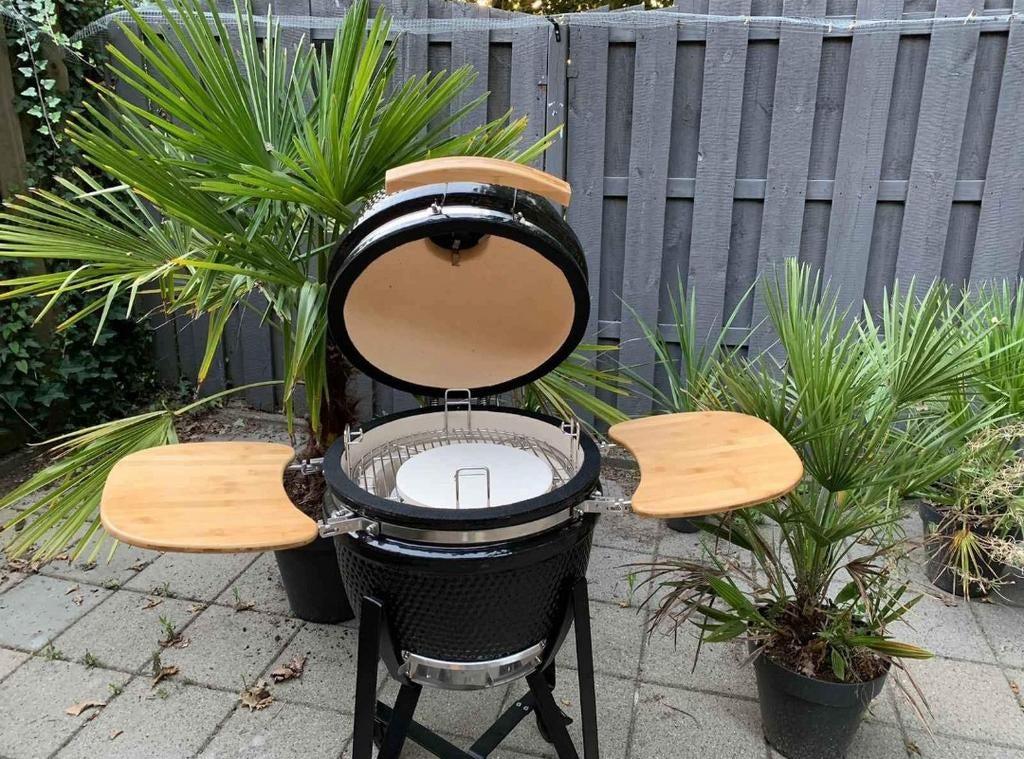 NIEUW!!! KAMADO MEDIUM 19INCH MET GARANTIE, Tuin en Terras, Houtskoolbarbecues, Nieuw, Met accessoires, Ophalen of Verzenden