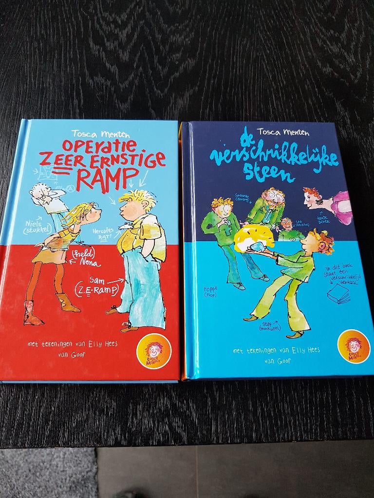 Tosca Menten 6 kinderleesboeken., Boeken, Ophalen of Verzenden, Zo goed als nieuw, Tosca Menten, Fictie algemeen