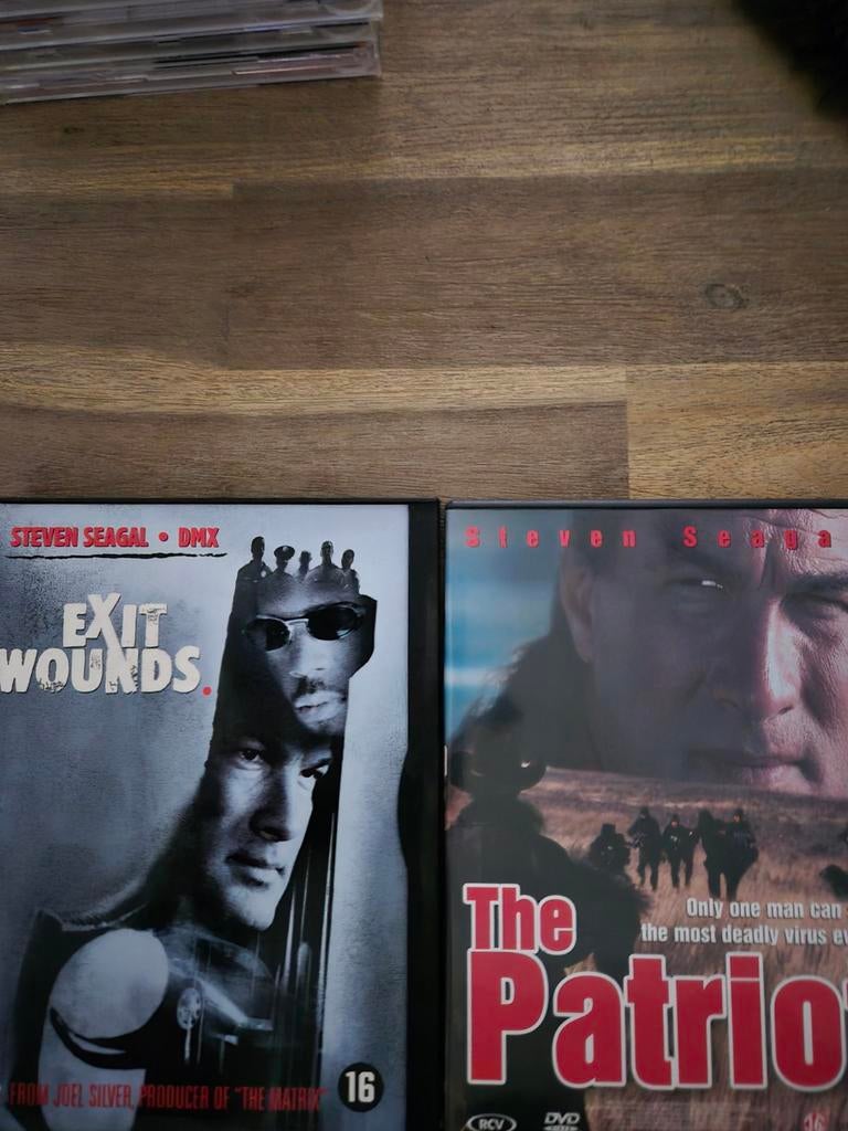 Steven Seagal DVD's - Actie films, Cd's en Dvd's, Dvd's | Actie, Zo goed als nieuw, Actie, Vanaf 16 jaar, Ophalen of Verzenden