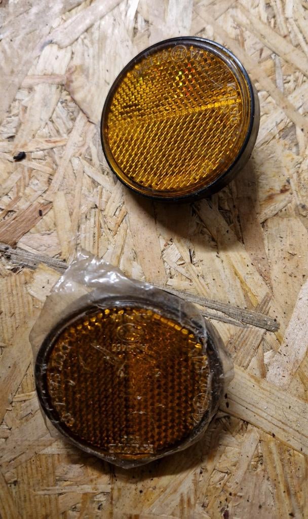 Reflector reflectoren oranje Nieuw Honda Yamaha Suzuki Kawa, Ophalen of Verzenden