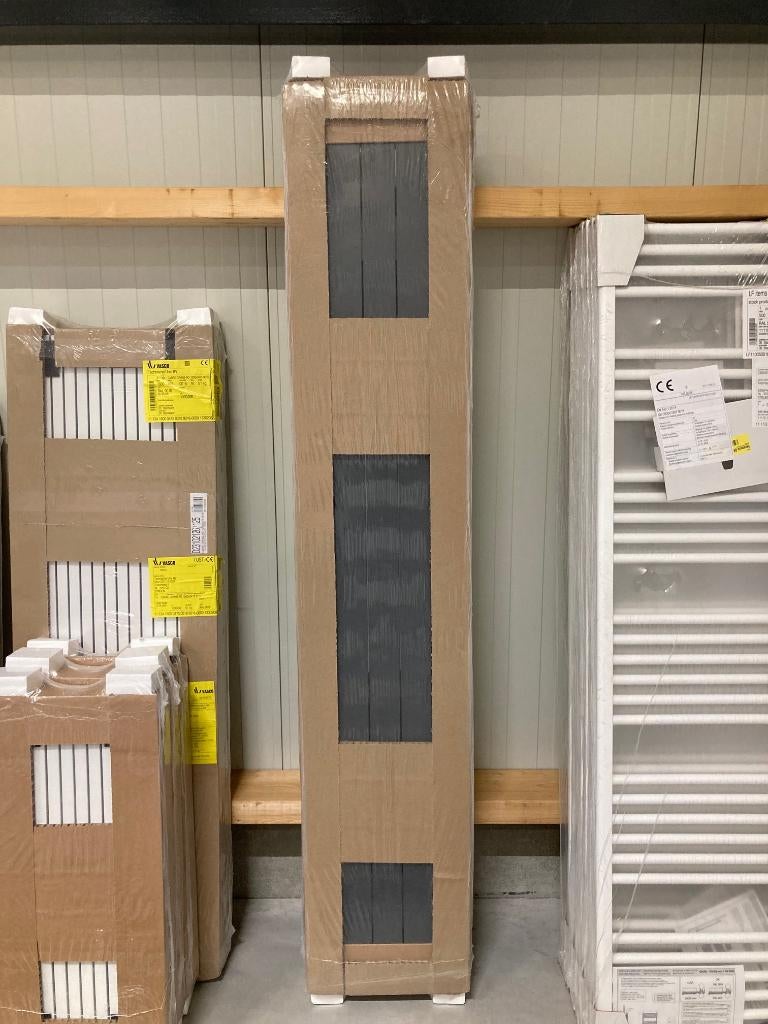 Vasco Zaros V75 verticale radiator 2000 x 375 Antraciet M301, Doe-het-zelf en Verbouw, Verwarming en Radiatoren, Nieuw, Radiator