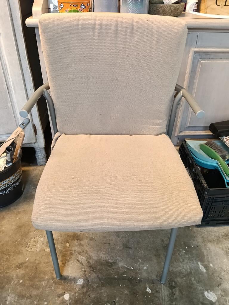 (bureau) stoel, Ophalen, Zwart