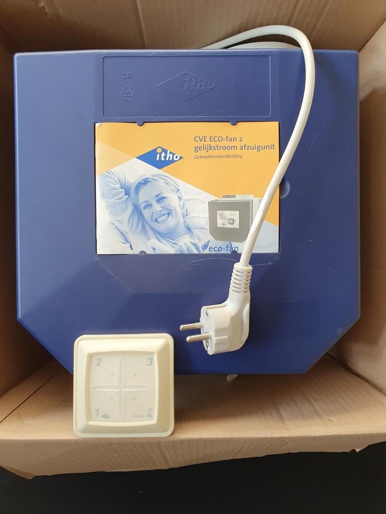 ITHO CVE ecofan 2 met een afstandsbediening, Ophalen of Verzenden, Zo goed als nieuw