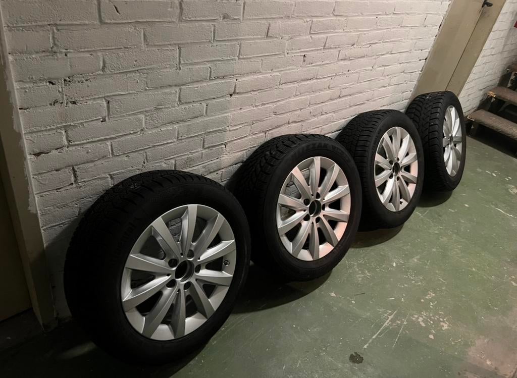 Mercedes benz velgenset 16”, Auto-onderdelen, Banden en Velgen, Ophalen, Velg(en), 16 inch, 205 mm