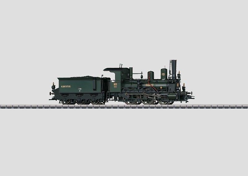 Märklin 37977 H0 Stoom locomotief B VI Sauerlach, Ophalen, Wisselstroom, Locomotief, Zo goed als nieuw