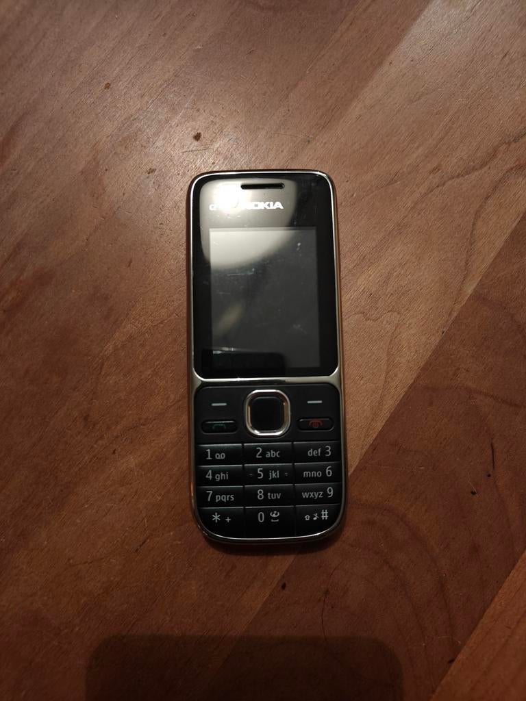 Nokia C2-01 - Klassieke Telefoon, Telecommunicatie, Mobiele telefoons | Nokia, Gebruikt, Zwart, Fysiek toetsenbord, Ophalen of Verzenden