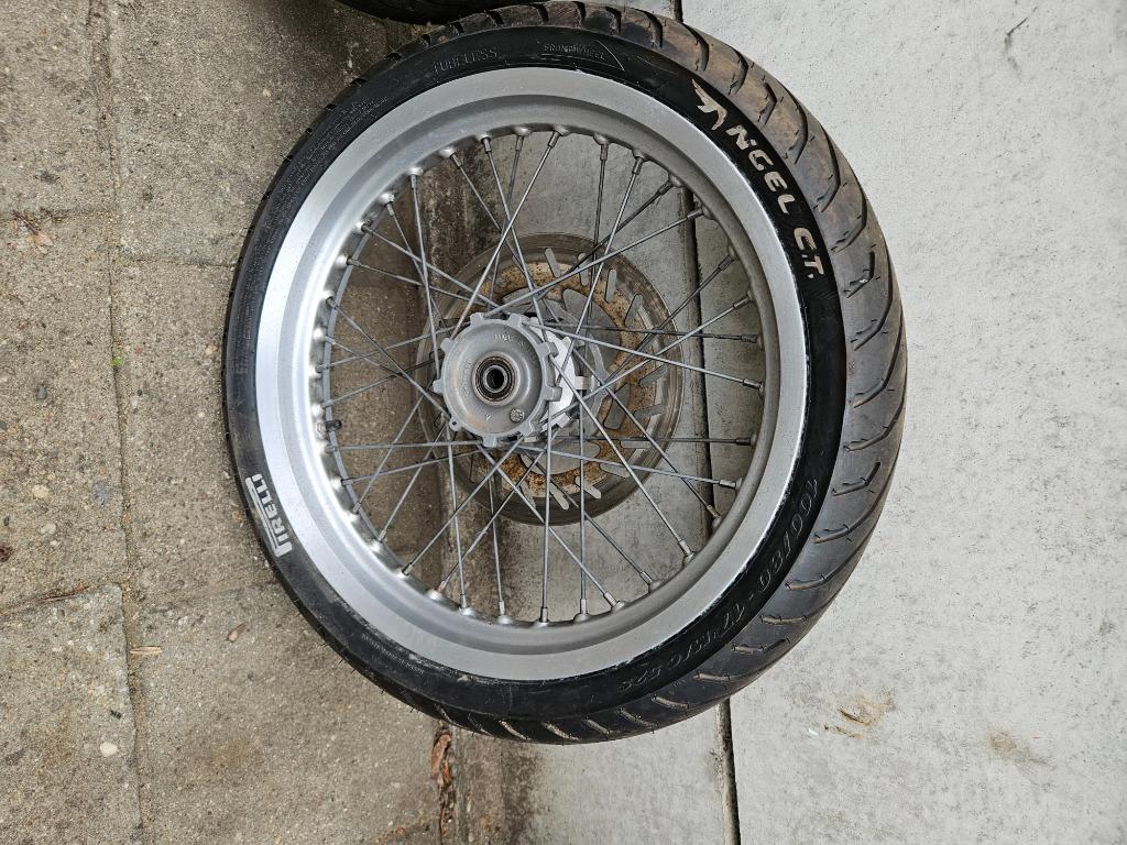 Yamaha DT SM super motard Velgen 17 ich 17" DT50R MBK Xlimit, Overige typen, Ophalen of Verzenden, Zo goed als nieuw, Yamaha