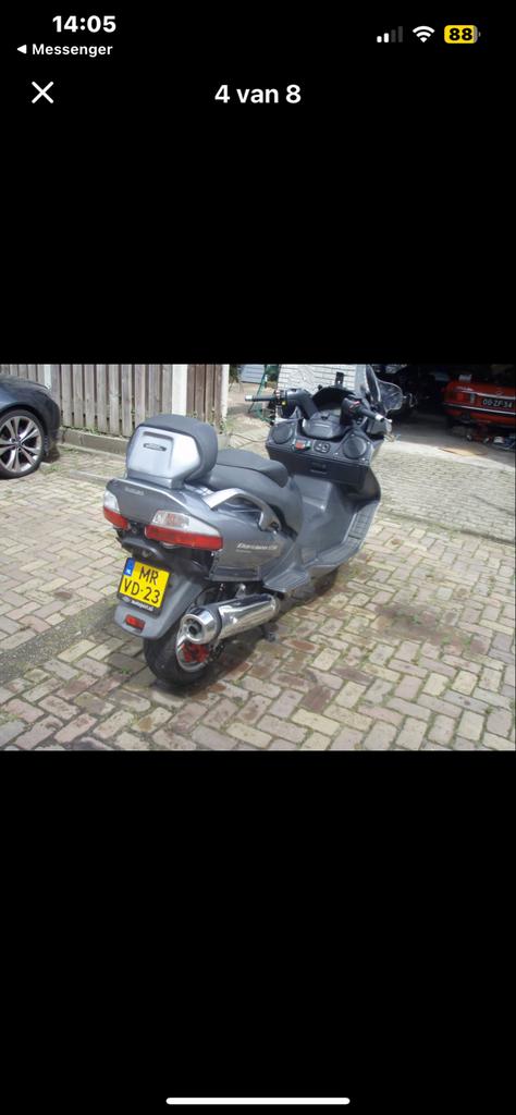 Suzuki AN 650 Burgman - Comfortabele Motorscooter, Motoren, Particulier, Meer dan 35 kW, ABS, Minimaal motorrijbewijs A1