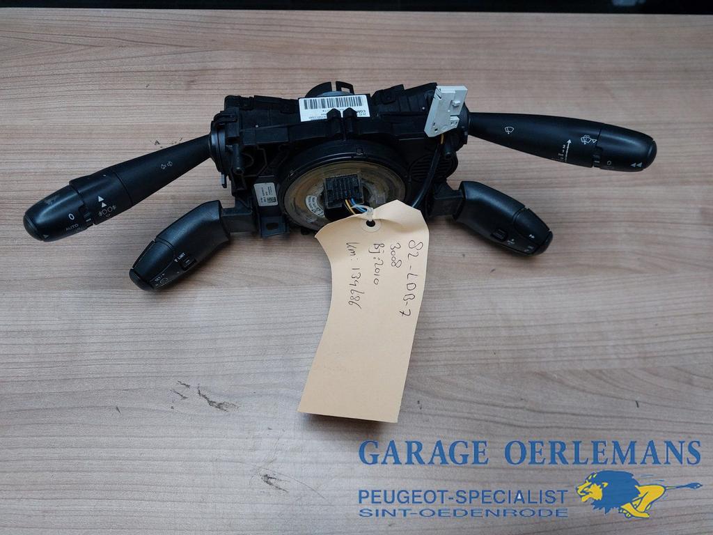 stuurkolomschakelaar peugeot 3008 1.6 thp 96663613xt, Gebruikt, -, -, ARN erkend