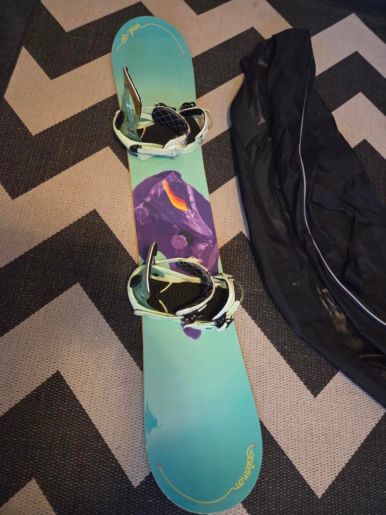 Salomon oh yeah snowboard 151 cm inclusief bindingen, Ophalen, Gebruikt, Board