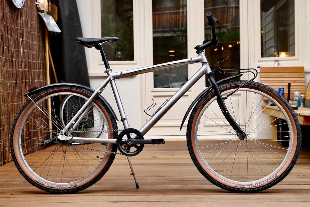 Cannondale bare aluminium commuter MTB build nexus 3 speed, Fietsen en Brommers, Fietsen | Mountainbikes en ATB, Zo goed als nieuw