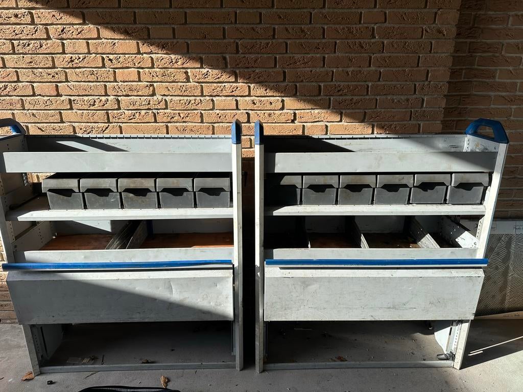 2x Sortimo Globelyst Werkbus Kast 101x39x118cm, Auto diversen, Auto-accessoires, Ophalen, Gebruikt