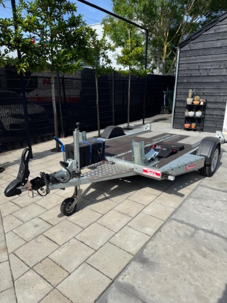 Motor trailer uniek!, Auto diversen, Aanhangers en Bagagewagens, Zo goed als nieuw, Ophalen