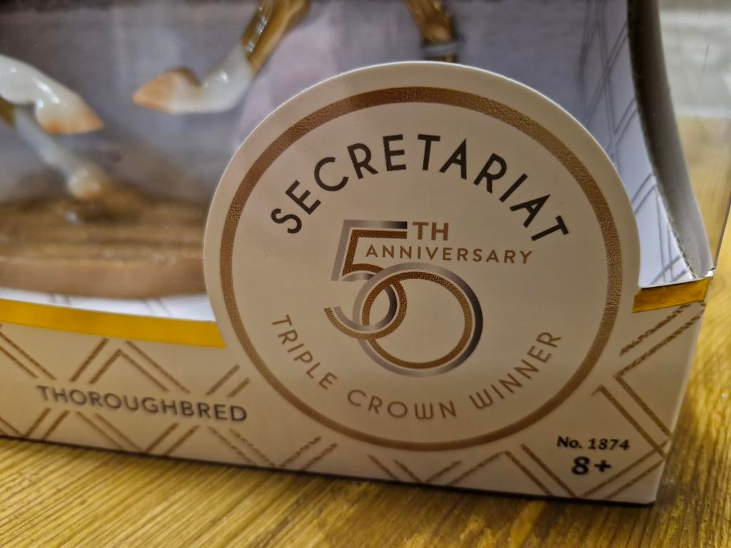 Breyer Secretariat 50th Anniversary Model Paard, Ophalen, Zo goed als nieuw