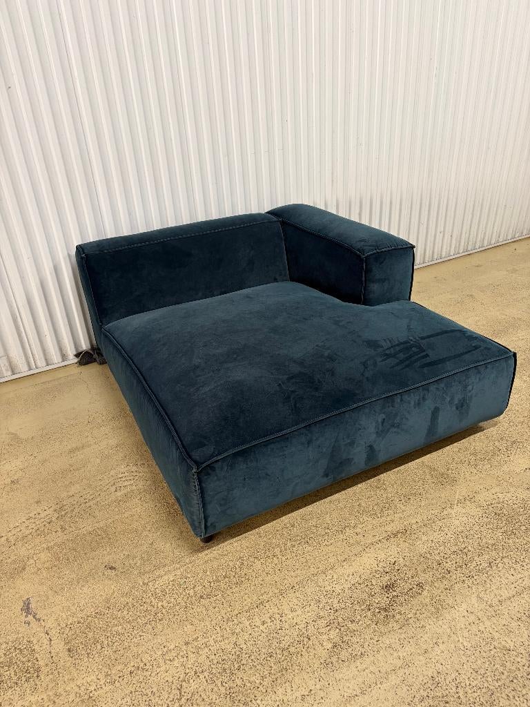 Loveseats XXL armleuning links en rechts in royal blue green, Ophalen, Eenpersoons, Onbekend, Nieuw