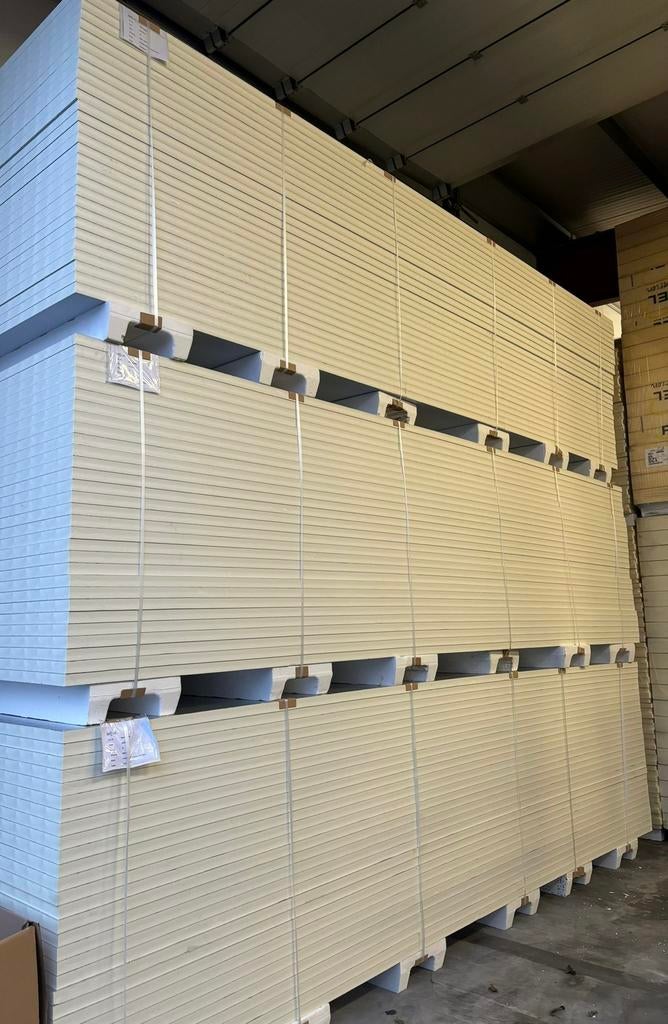 Witte aluminium agri zichtplaten Pir 40 mm - 500 x 120 cm !, Ophalen, 4 tot 8 cm, Nieuw, Hardschuim (Pir)