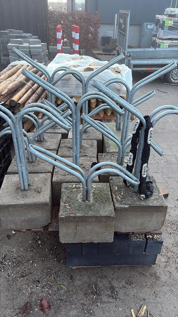 Fietsbeugels - fietsenrek, Ophalen, Gebruikt