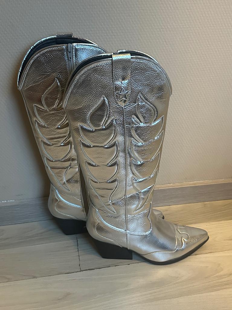 Cowboy Laarzen maat 42, Kleding | Dames, Schoenen, Hoge laarzen, Overige kleuren, Verzenden, Zo goed als nieuw